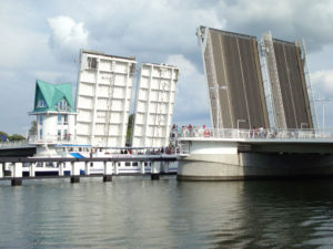 Die Klappbrücke in Kappeln